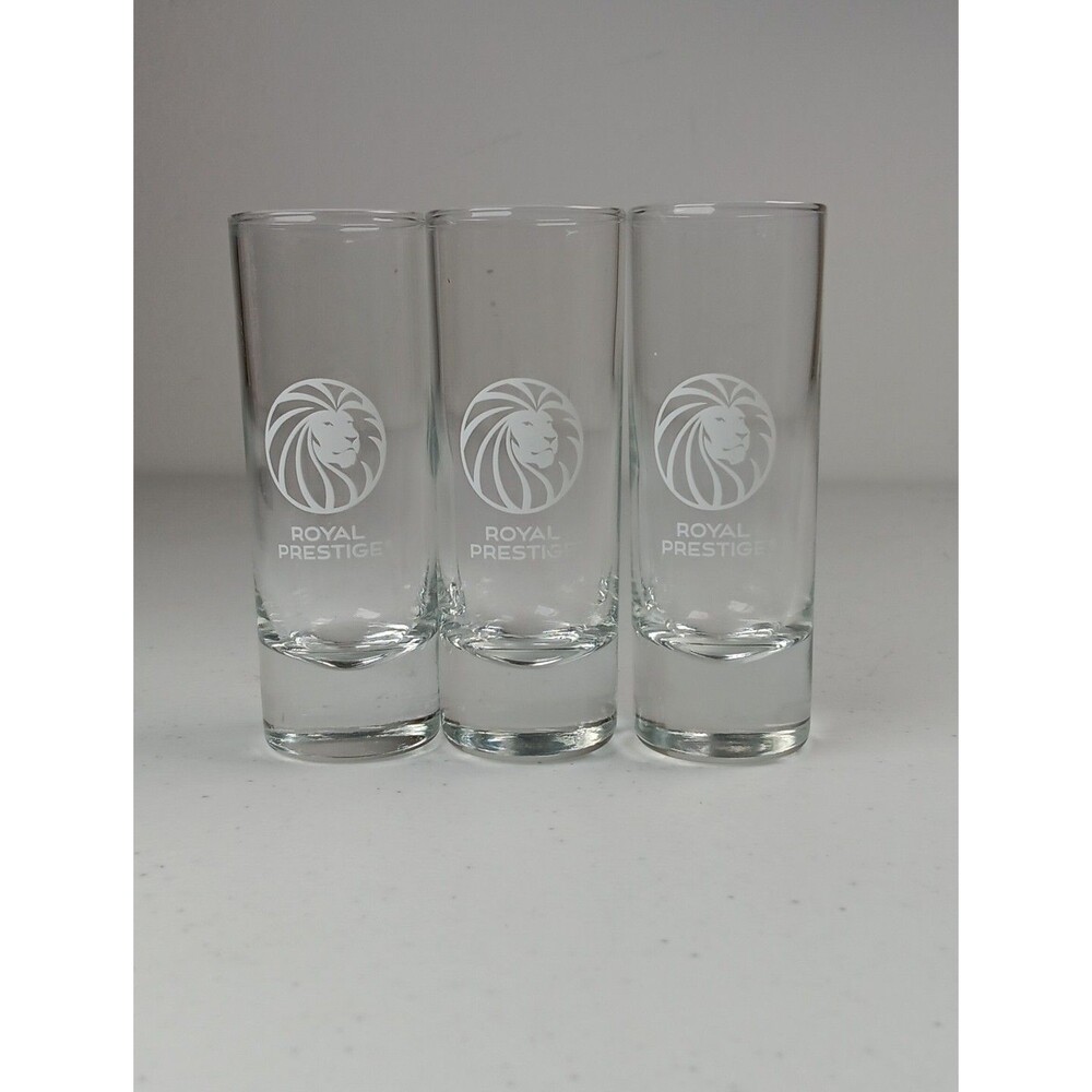 Royal Prestige Tequila Shot Glasses 4pk Brand New in Box